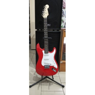 SQUIER by FENDER MM STRAT HT RED
